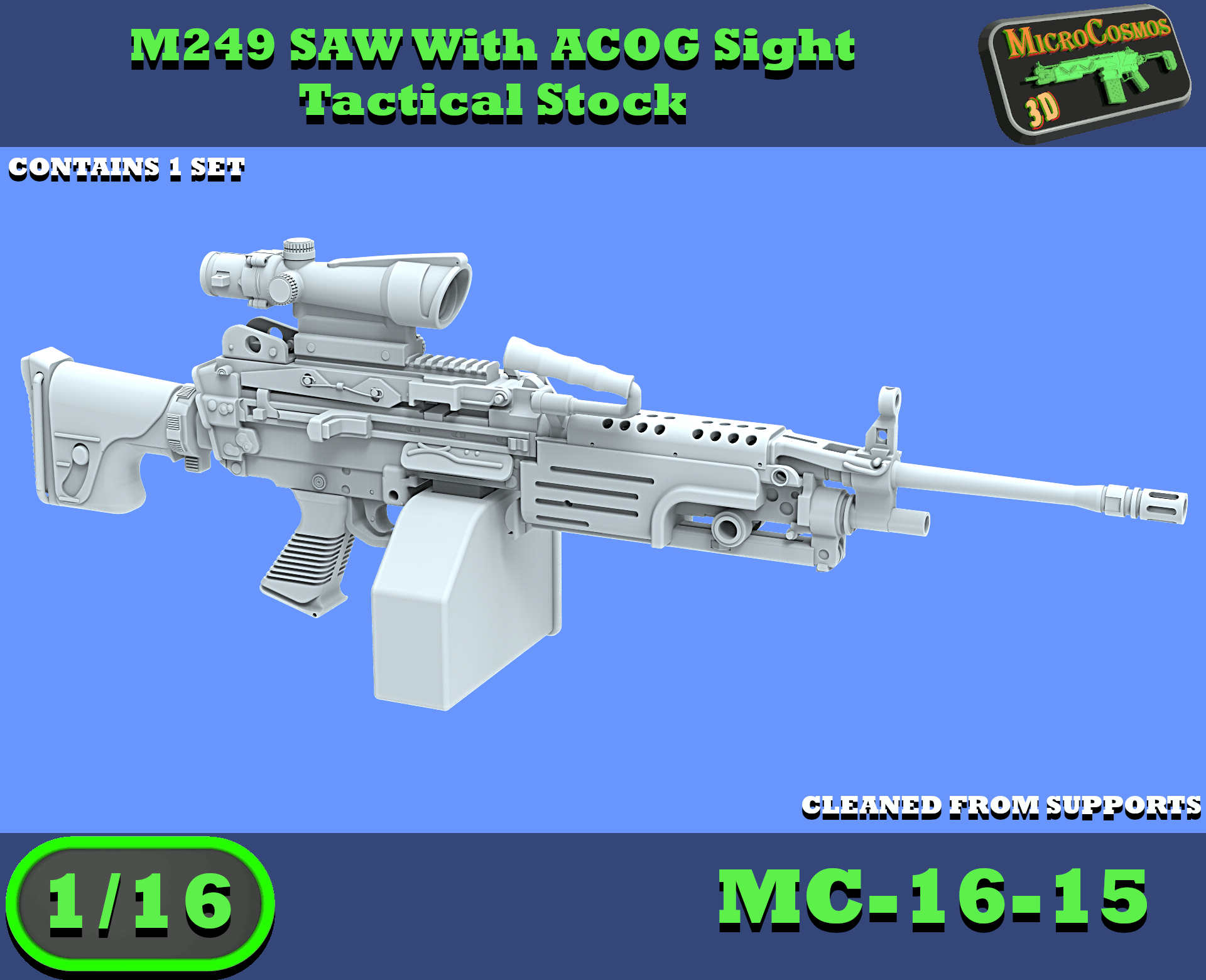 MC-16-15 - M249 SAW Version 4