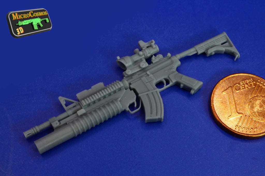 MC-16-1 - M4 mit M203 Granatwerfer und ACOG-Visier