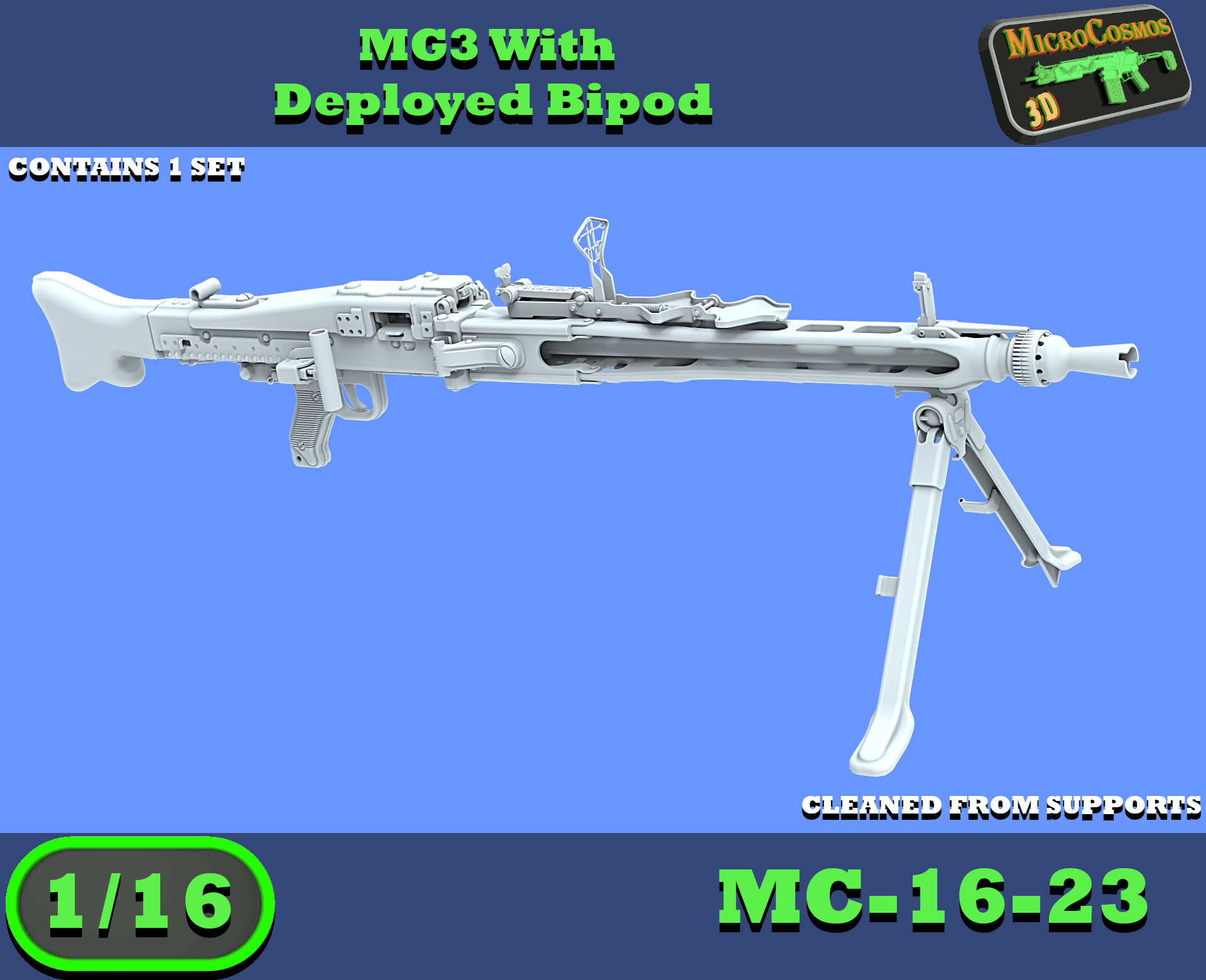 MC-16-23 - Maschinengewehr MG3