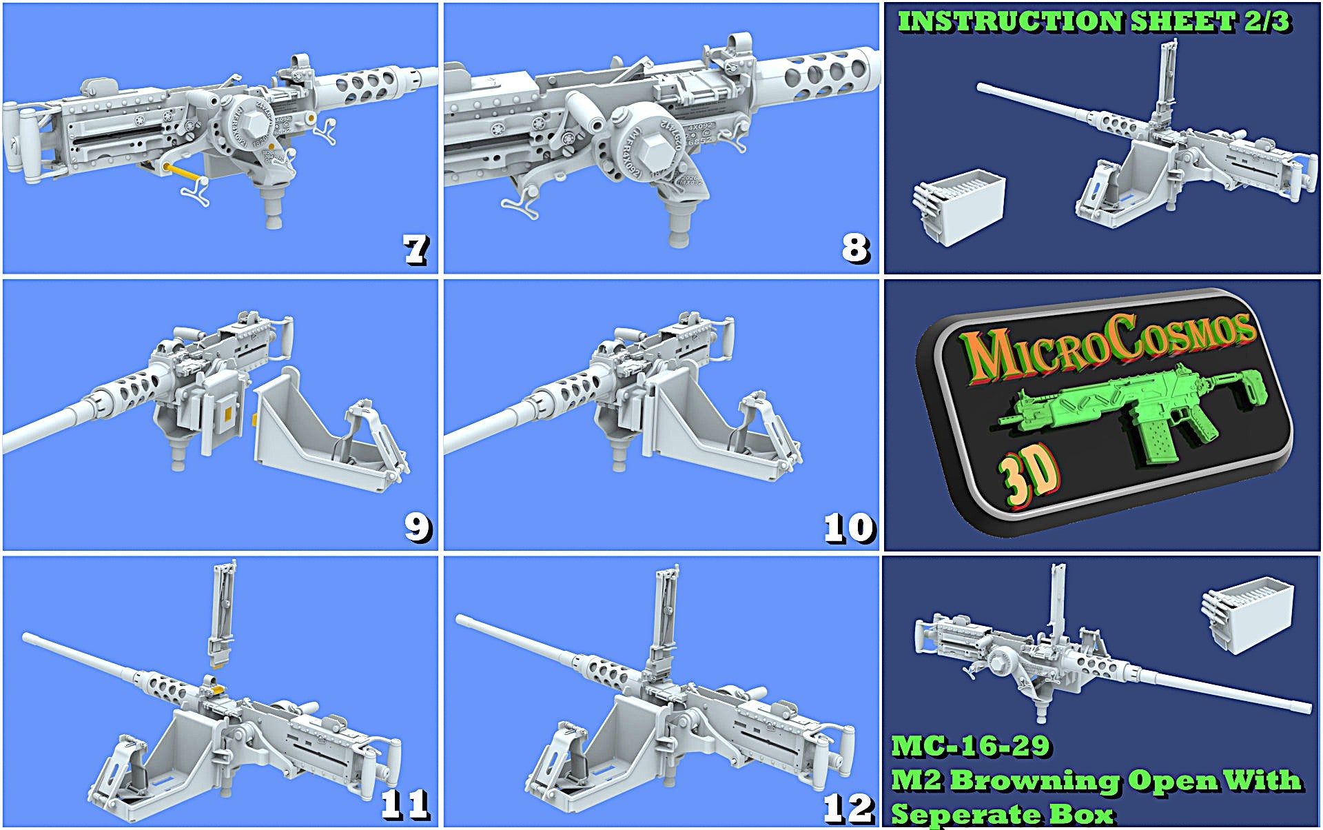 MC-16-29 -  M2 Browning Open With Seperate Box