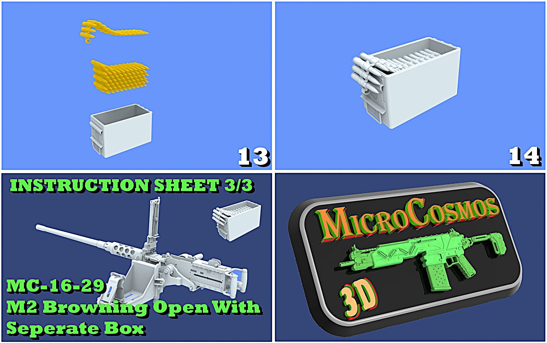 MC-16-29 -  M2 Browning Open With Seperate Box