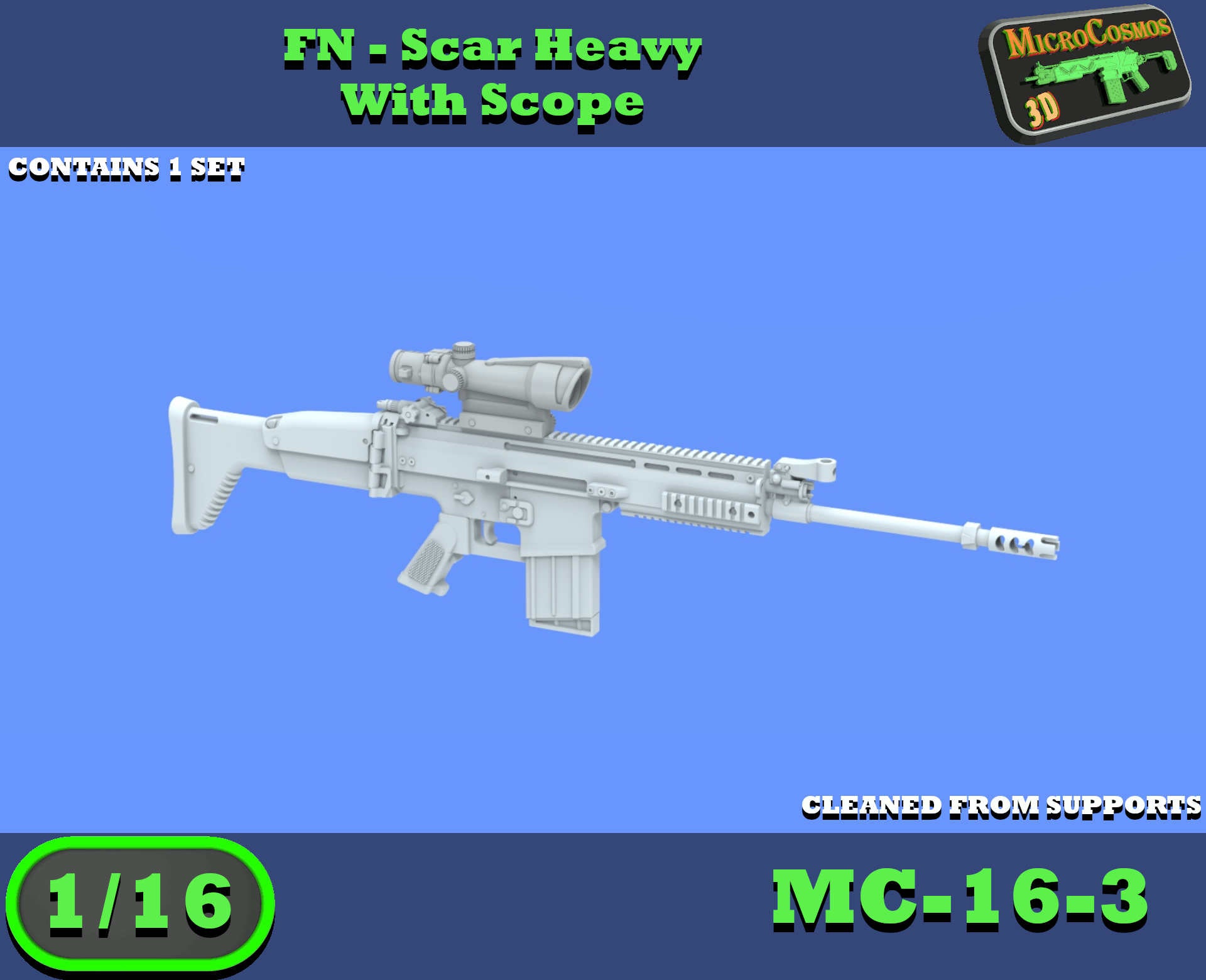 MC-16-3 - FN SCAR-Heavy mit ACOG