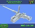 MC-16-30 - M2 Browning Open With Ammo Belt