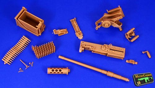 MC-16-30 - M2 Browning offen mit Munitionsgurt