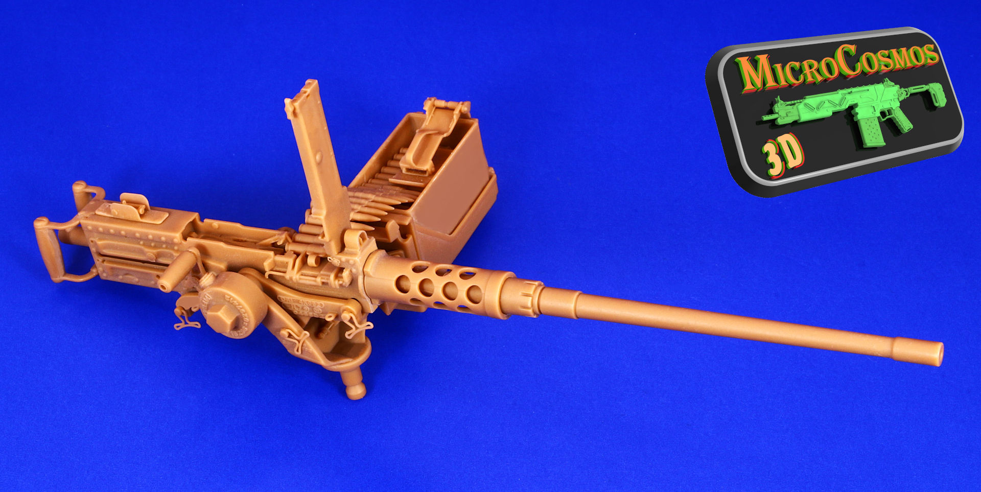 MC-16-30 - M2 Browning Open With Ammo Belt
