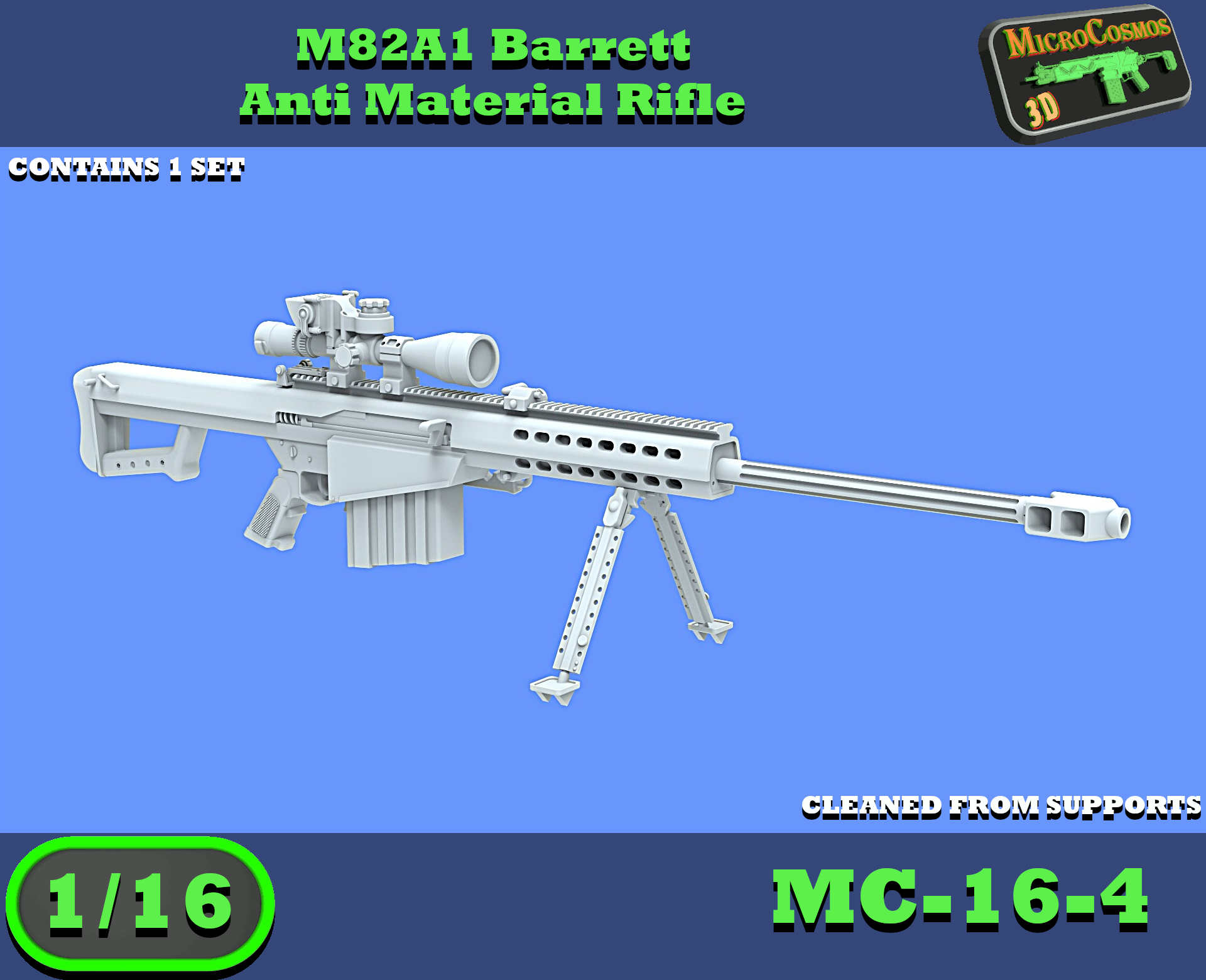 MC-16-4 - M82A1 Barrett 50 CAL