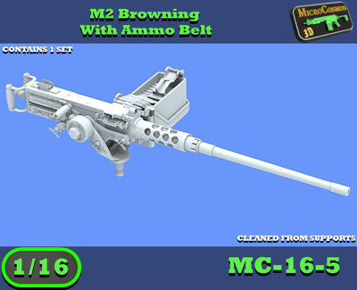 MC-16-5 - M2 Browning With Ammo Belt