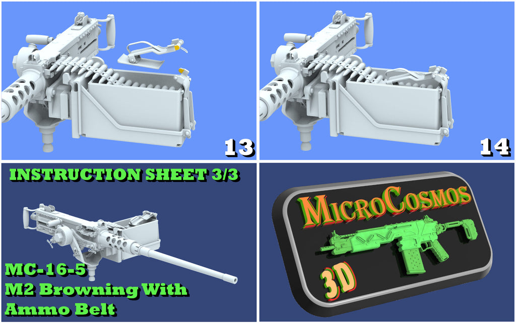 MC-16-5 - M2 Browning With Ammo Belt