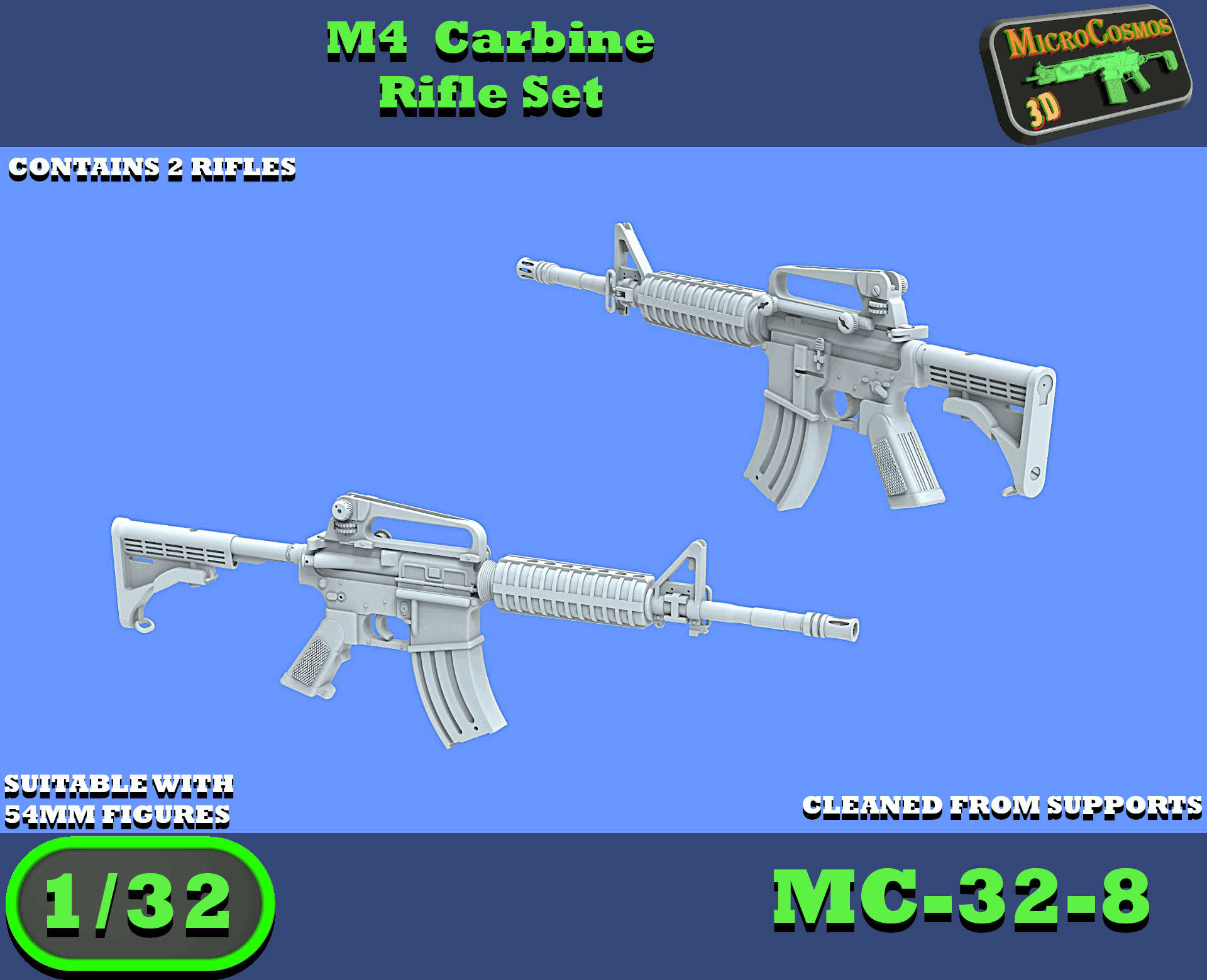 MC-32-8 - M4 Gewehr-Set