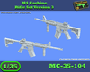 MC-35-104- M4 Carbine Rifle Set Version 3