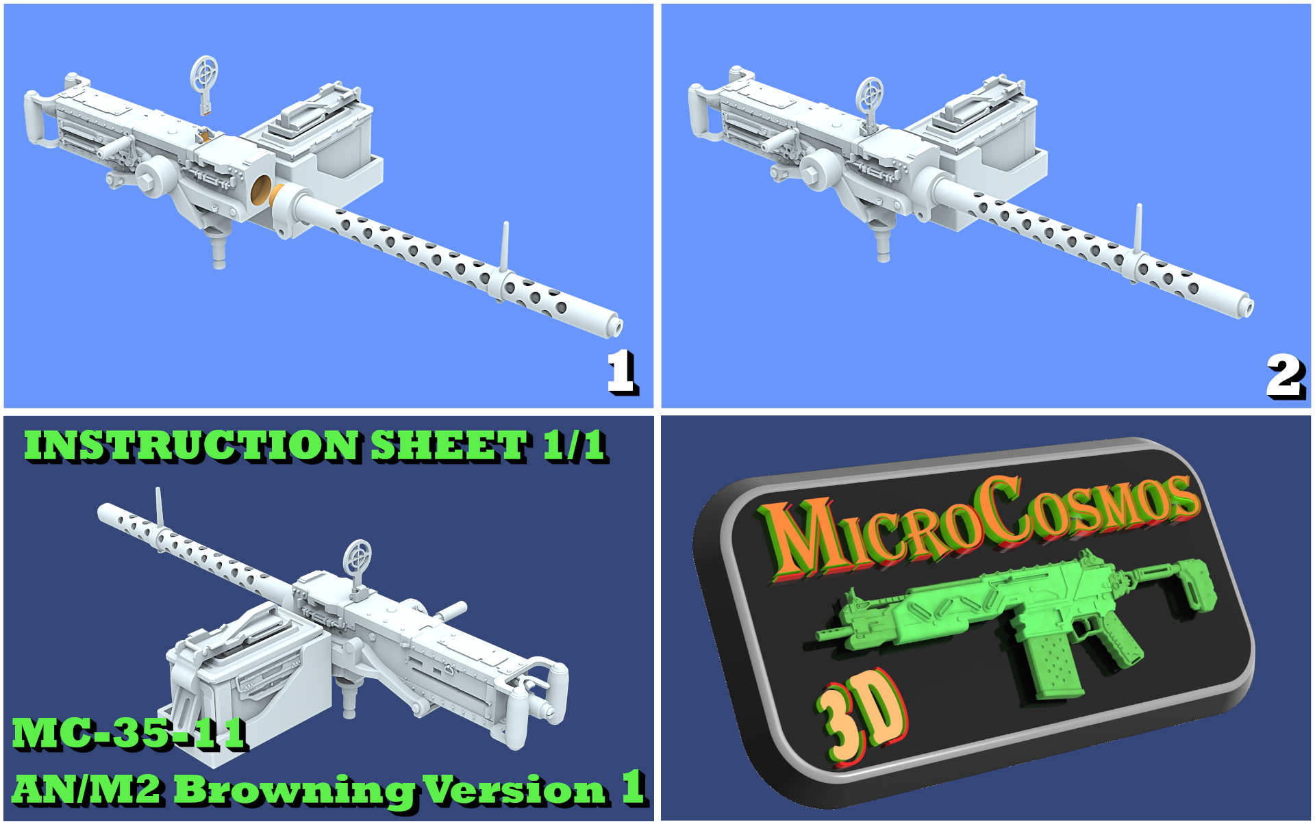 MC-35-11 - AN/M2 Browning Version 1