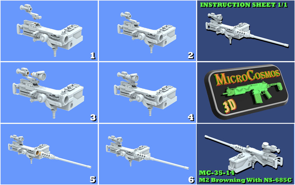 MC-35-14 - M2 Browning With NS-685C