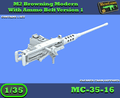 MC-35-16 - M2 Browning Modern mit Munitionsgurt Version 1