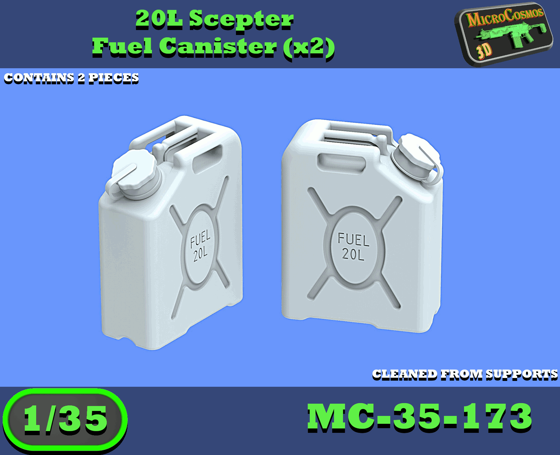 MC-35-173 - 20L Scepter Fuel Canister