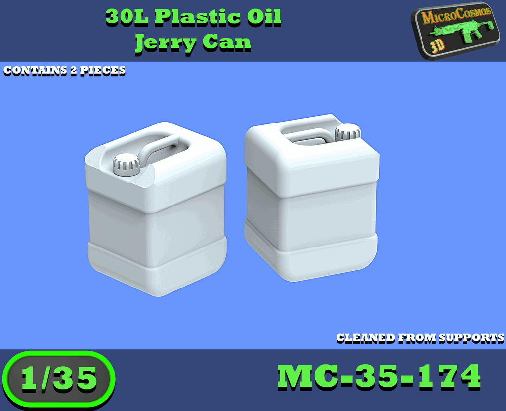 MC-35-174 - 30-Liter-Kunststoff-Ölkanister