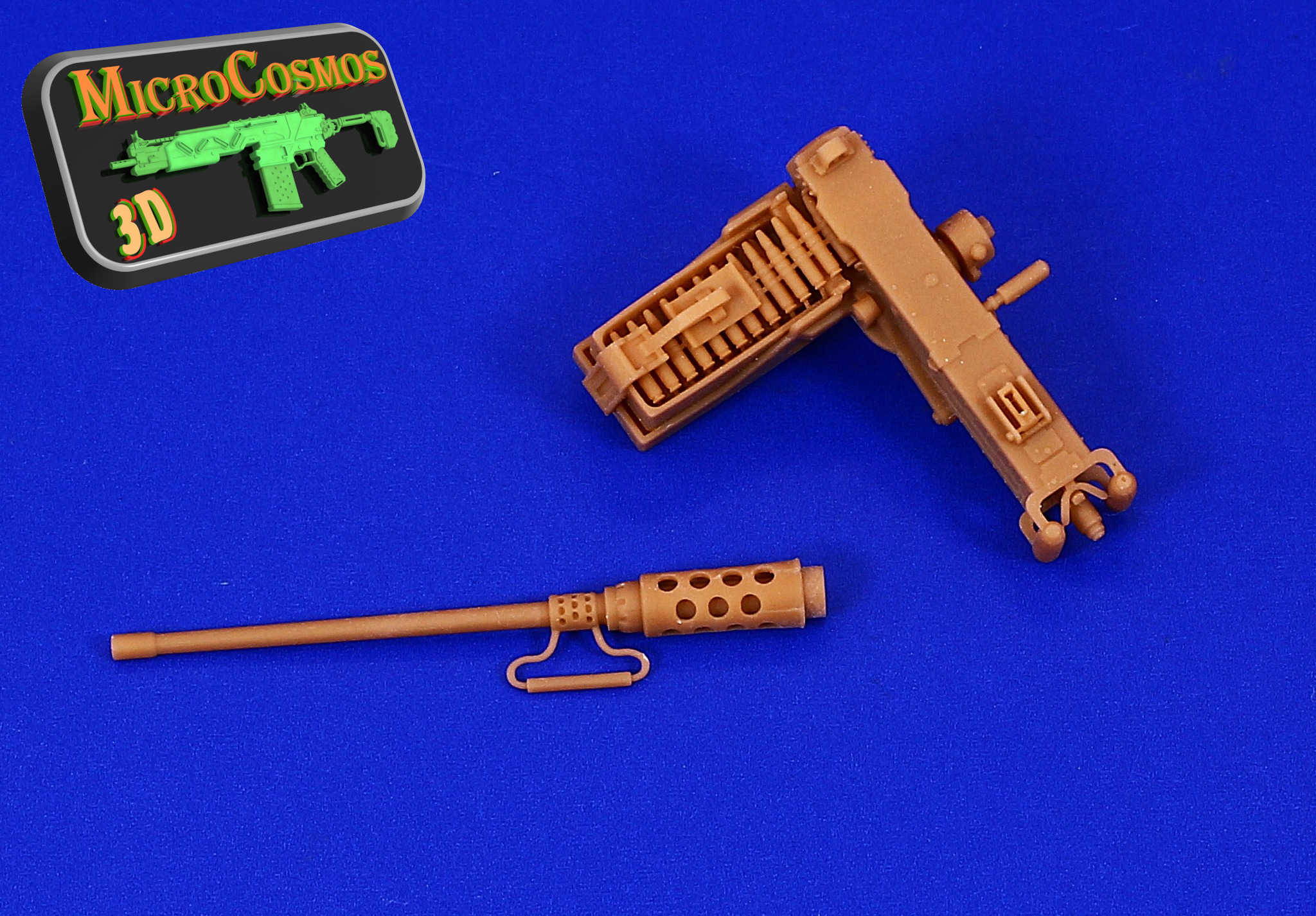 MC-35-17 - M2 Browning Modern With Ammo Belt Version 2