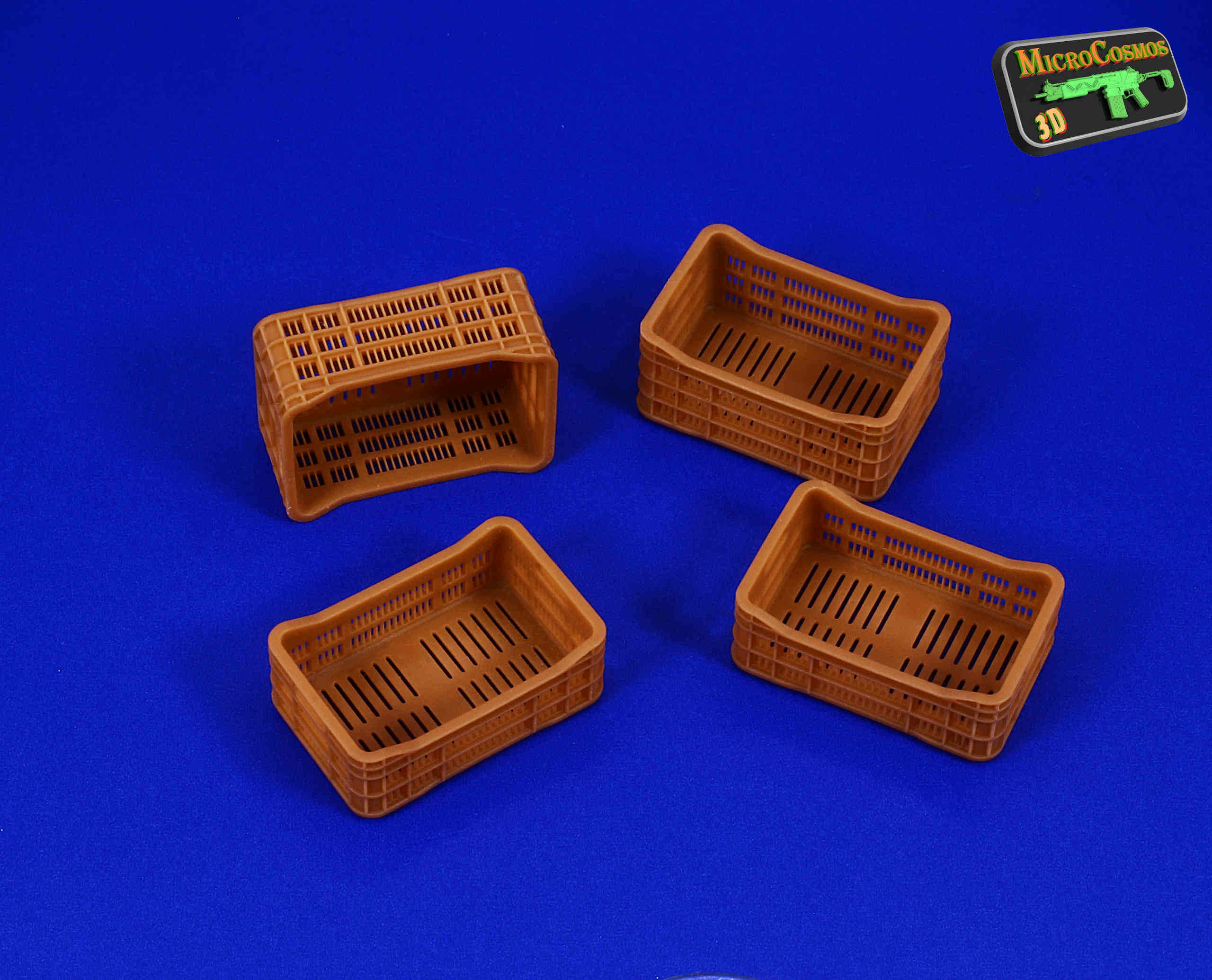 MC-35-212 - Plastic Crates Big and Small Set
