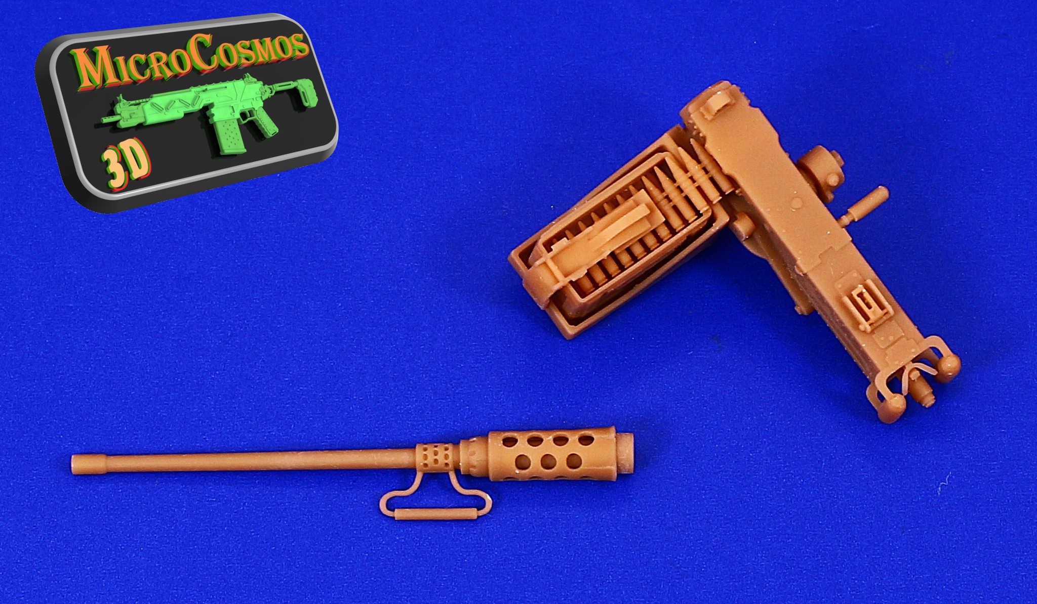 MC-35-22 - M2 Browning WW2 mit Munitionsgurt Version 2