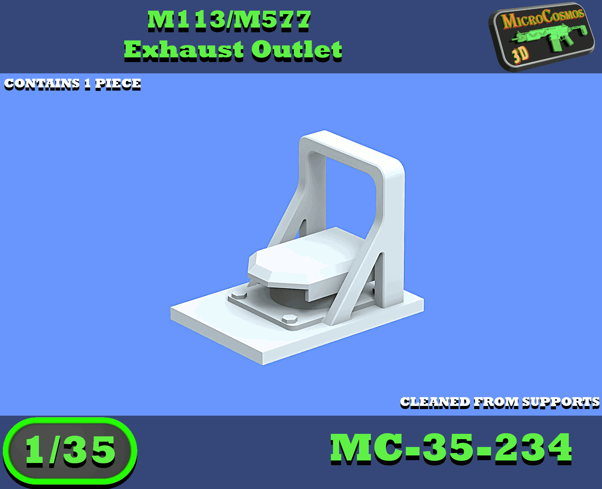 MC-35-234 - M113/M577 Abgasauslass