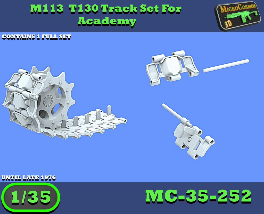 MC-35-252 - M113 Track Set For Academy (Workable)
