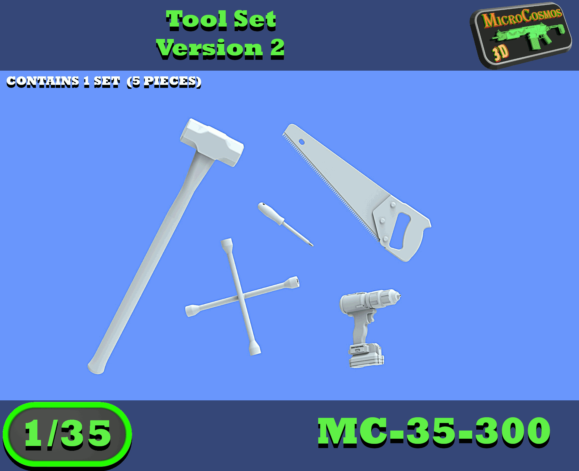 MC-35-300 – Werkzeugsatz Version 2