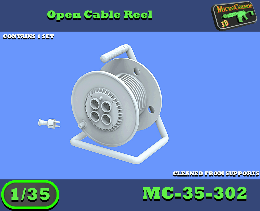MC-35-302 - Open Cable Reel