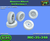 MC-35-340 - Kit de roues Humvee Version 1