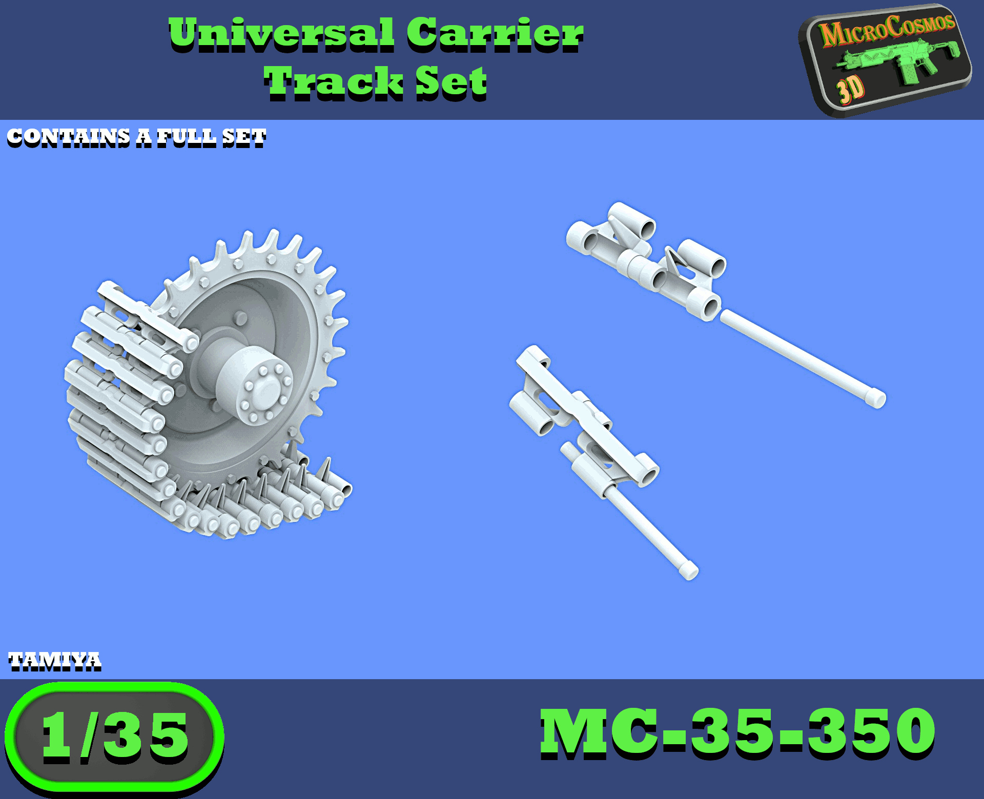 MC-35-350 - Universelles Trägerketten-Set