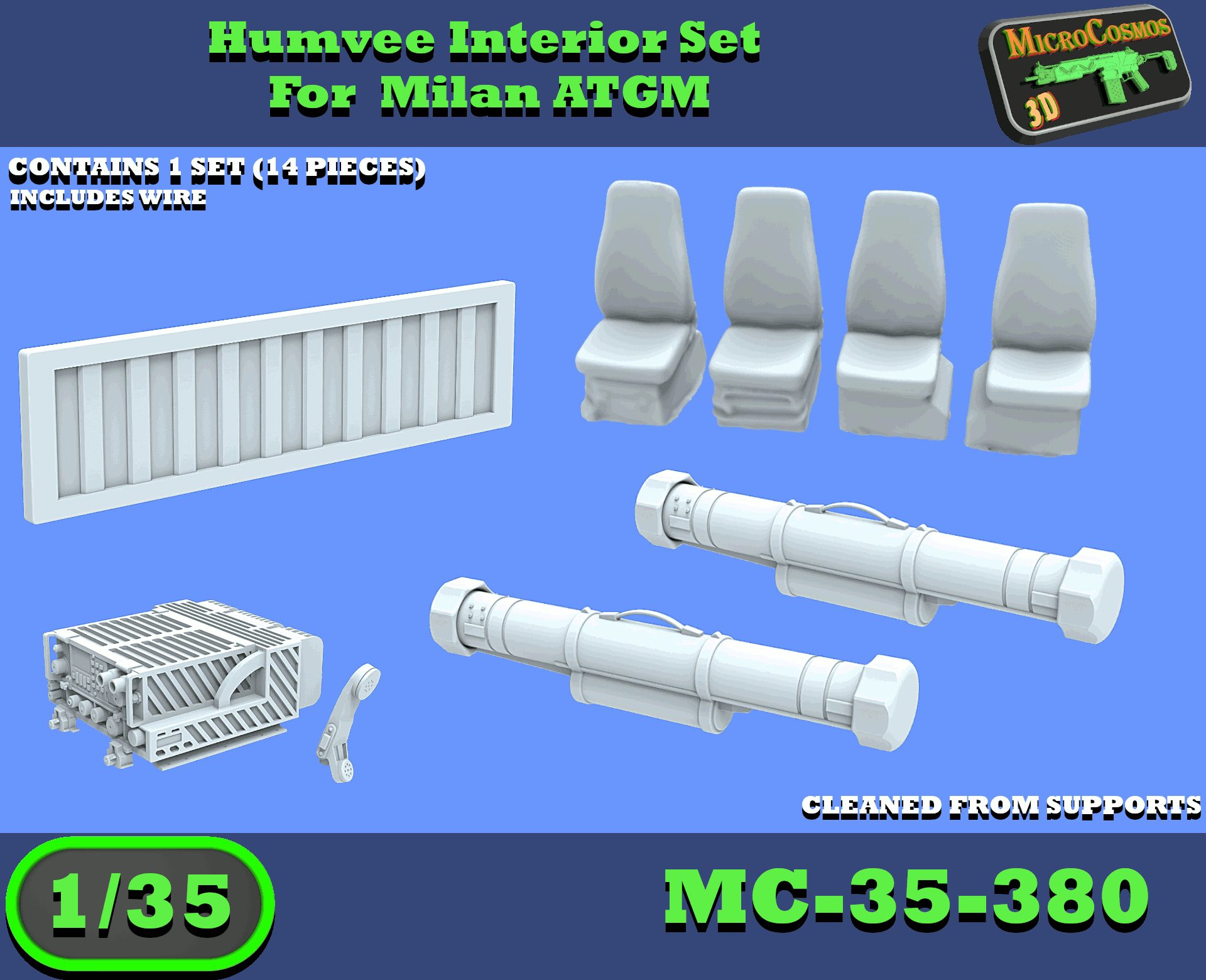 MC-35-380 - Humvee Interior Set Version 2