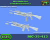 MC-35-413 - M16 Gewehr Set Kalter Krieg Version 2
