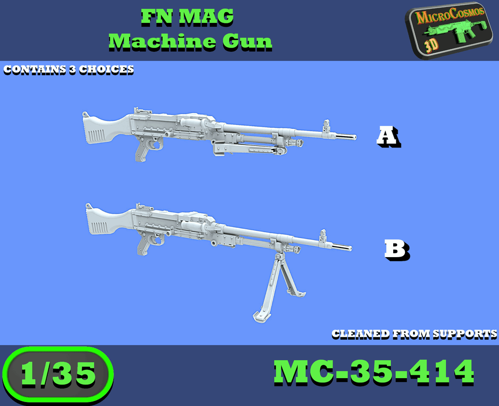 MC-35-414 - (OPTIONS) FN Mag Machine Gun