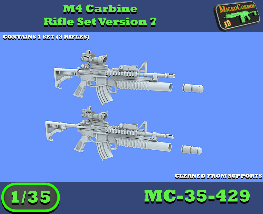 MC-35-429 - M4 Carbine Rifle Set Version 7