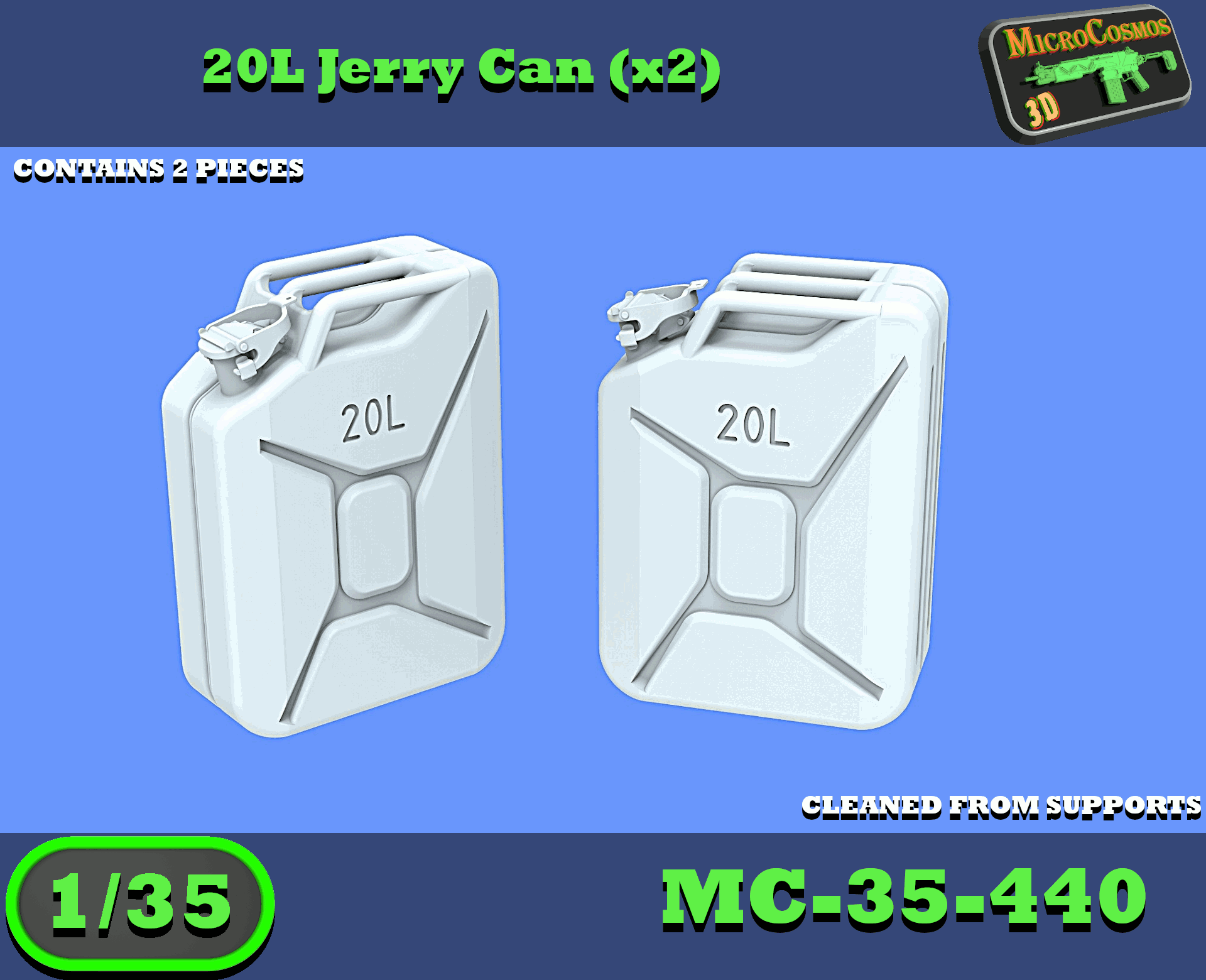 MC-35-440 - 20L Jerry Can Set