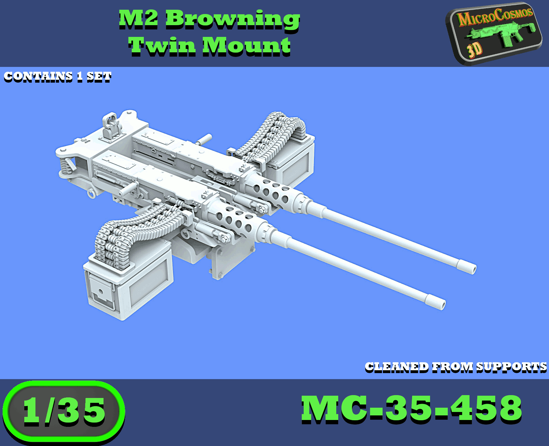 MC-35-458 - M2 Browning Twin Mount