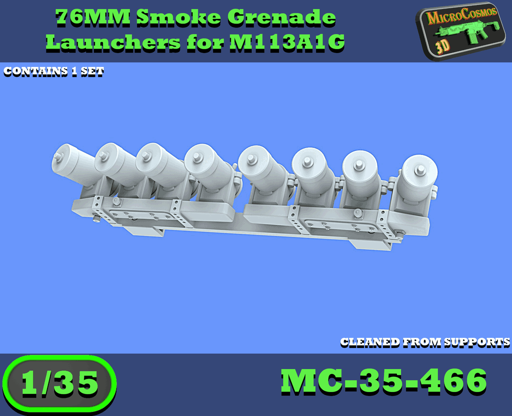 MC-35-466- M113A1G  76mm Smoke Grenade Launchers