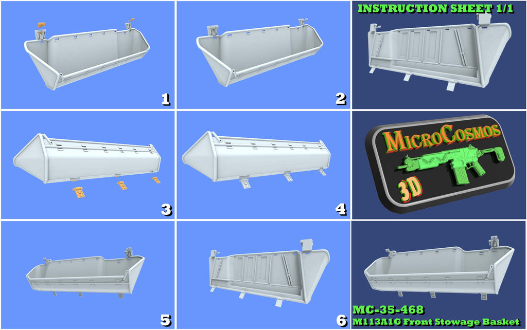 MC-35-468 - M113A1G Staukorb vorne