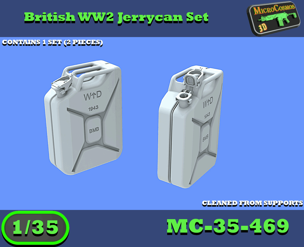 MC-35-469 - British WW2 Jerry Can Set