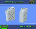 MC-35-470 - US WW2 Jerry Can Set