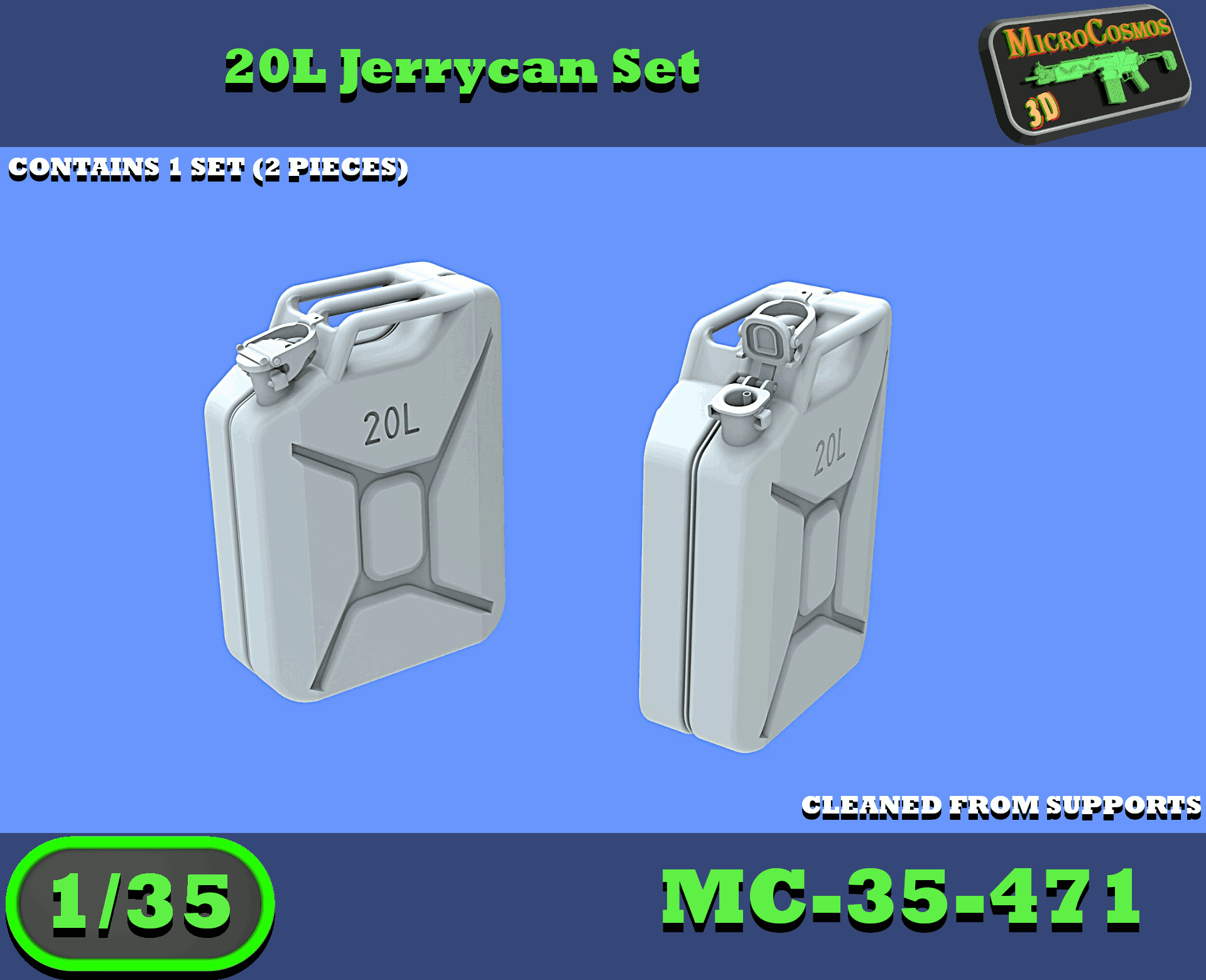 MC-35-471 - 20L Reservekanister-Set (2 Varianten)