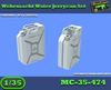 MC-35-474 - Kit de jerrican d'eau de la Wehrmacht allemande WW2
