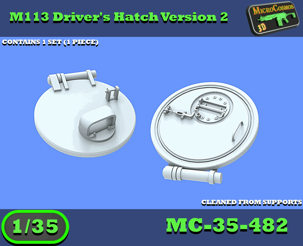 MC-35-482 - M113 Driver's Hatch Version 2