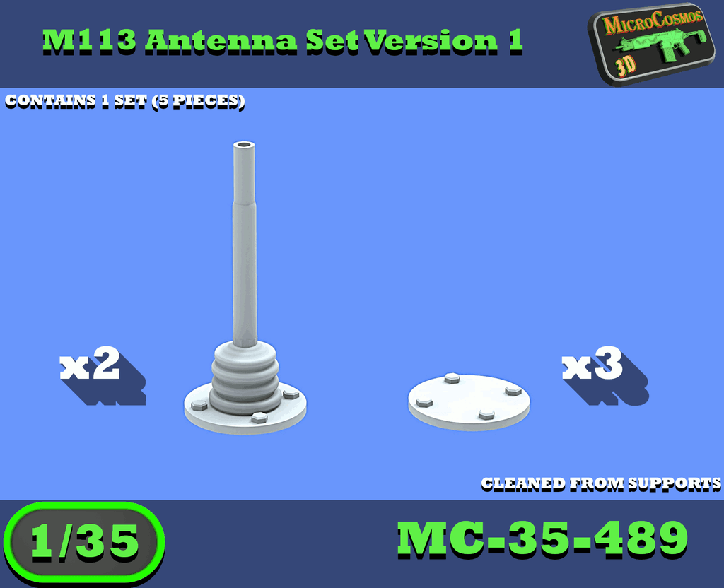 MC-35-489 - M113 Antennenfußsatz Version 1