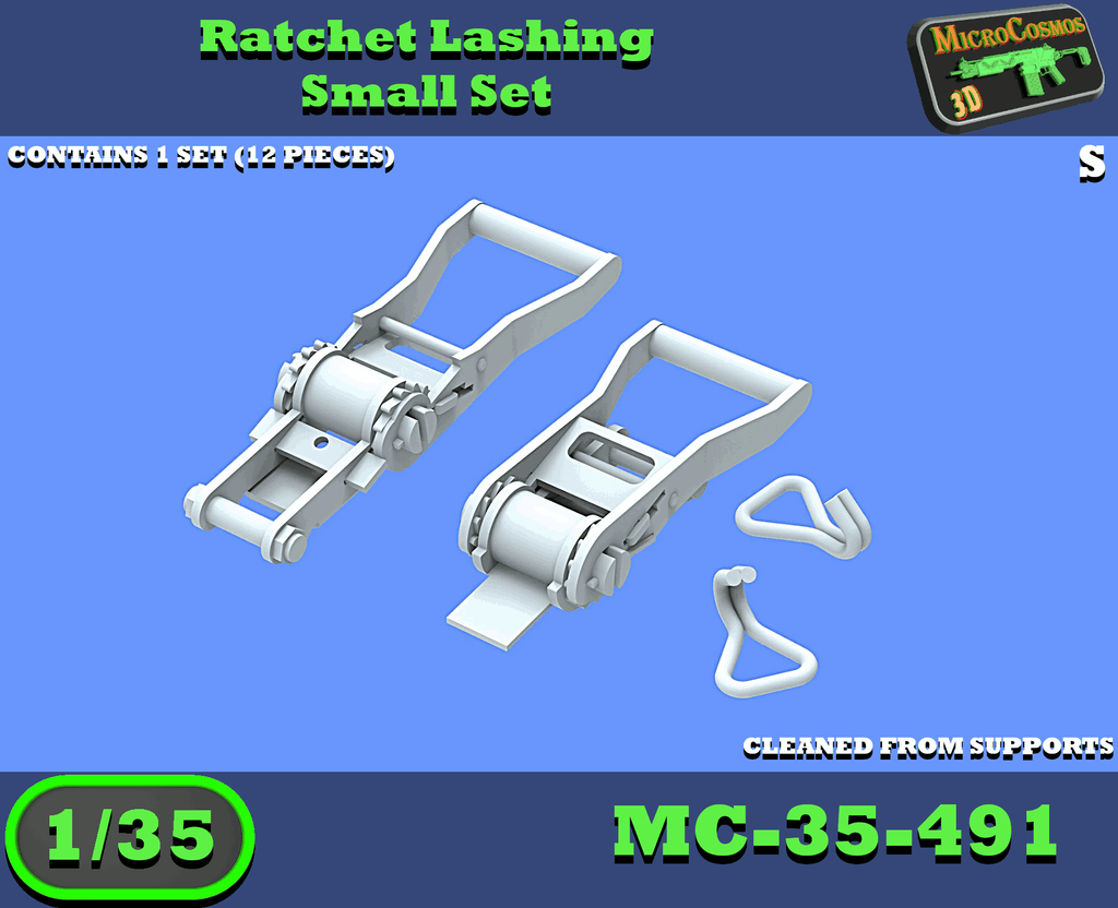 MC-35-491 - Ratchet Lashing Small Set