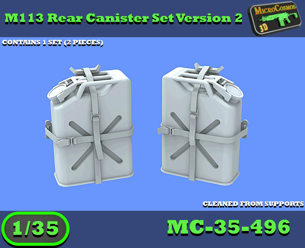 MC-35-496 - M113 Rear Canisters Set Version 2 - 1/35