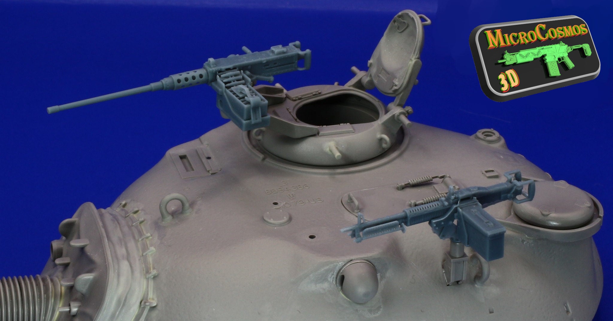 MC-35-499 - M48A5 Maschinengewehr-Set Version 2 - 1/35