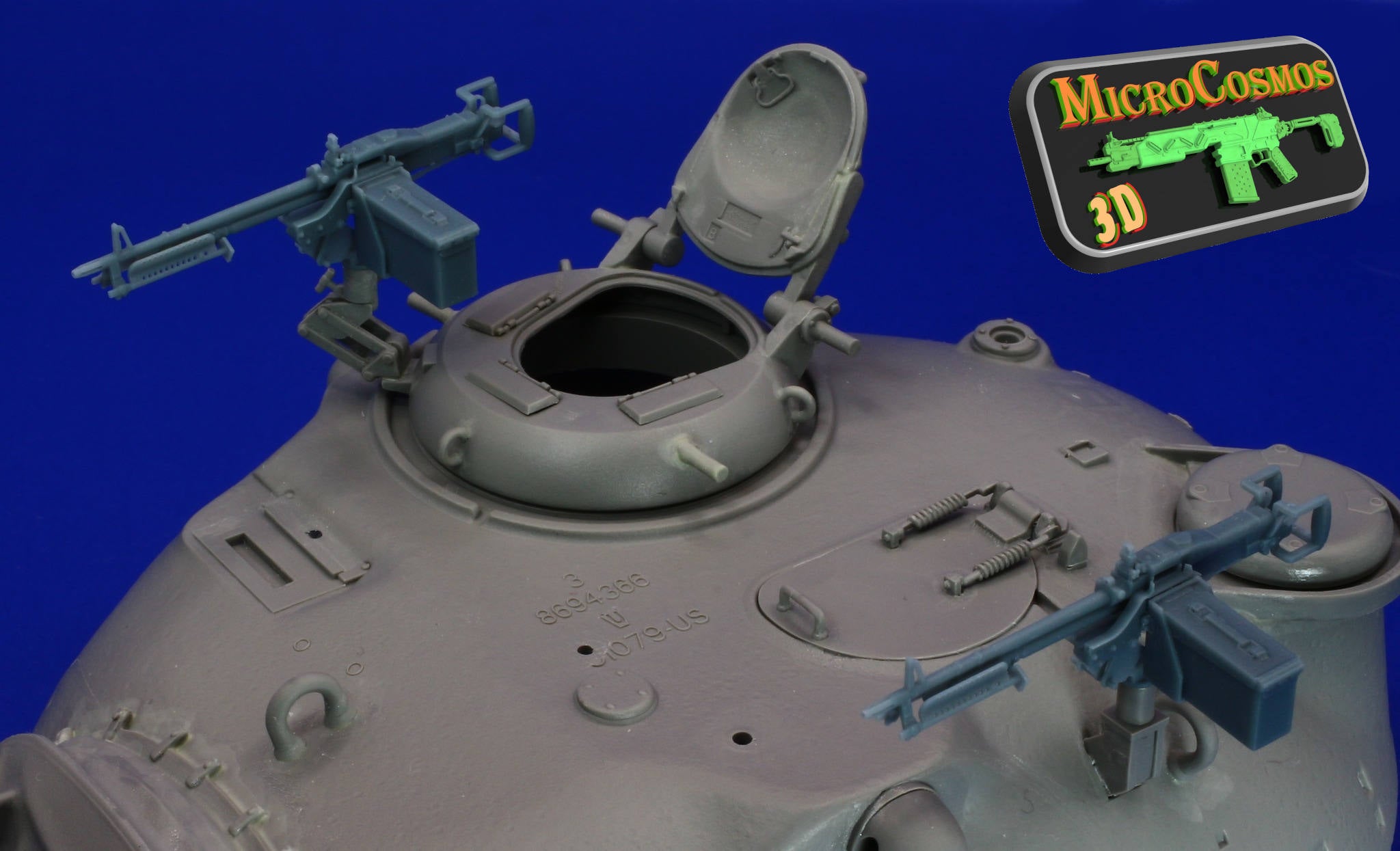 MC-35-500 - Mitailleuse M48A5 Set Version 3 - 1/35