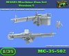 MC-35-502 - M48A5 Machine Gun Set Version 5 - 1/35