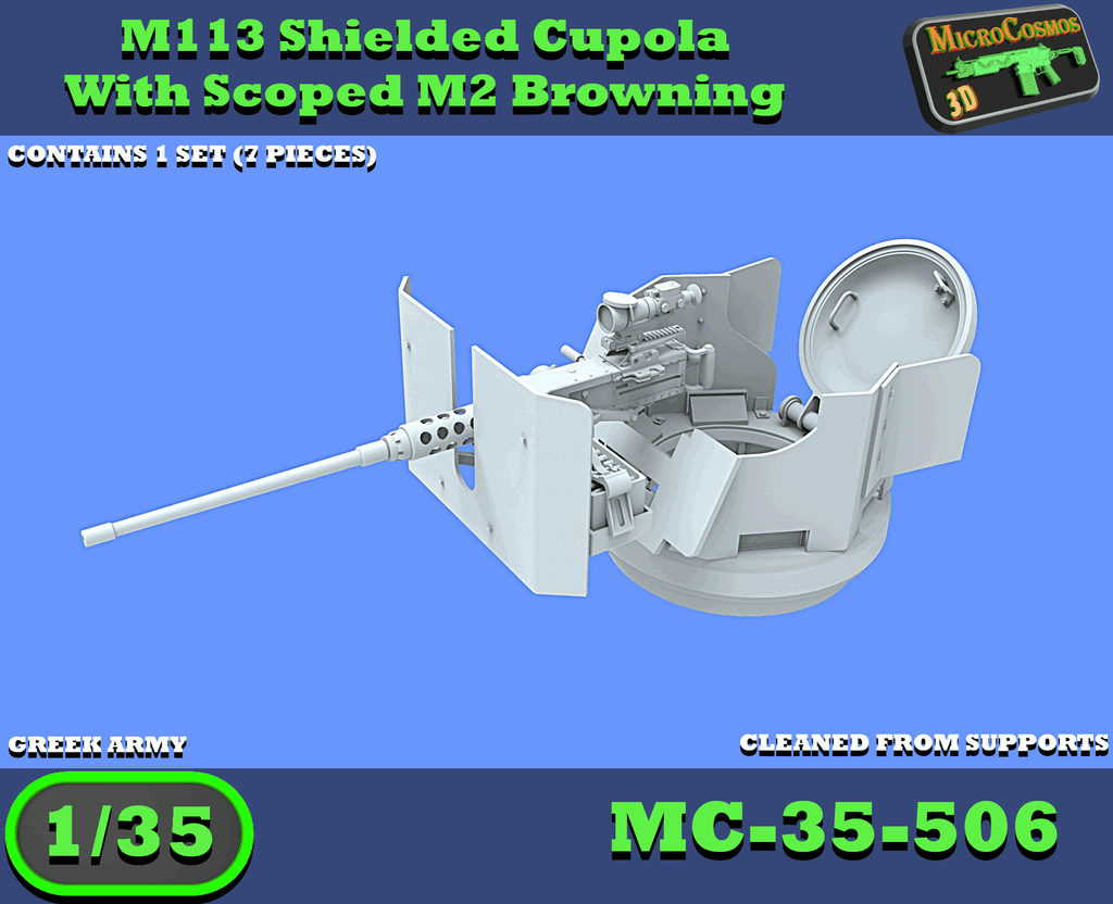 MC-35-506 - M113 Geschützte Kuppel Mit M2 Browning