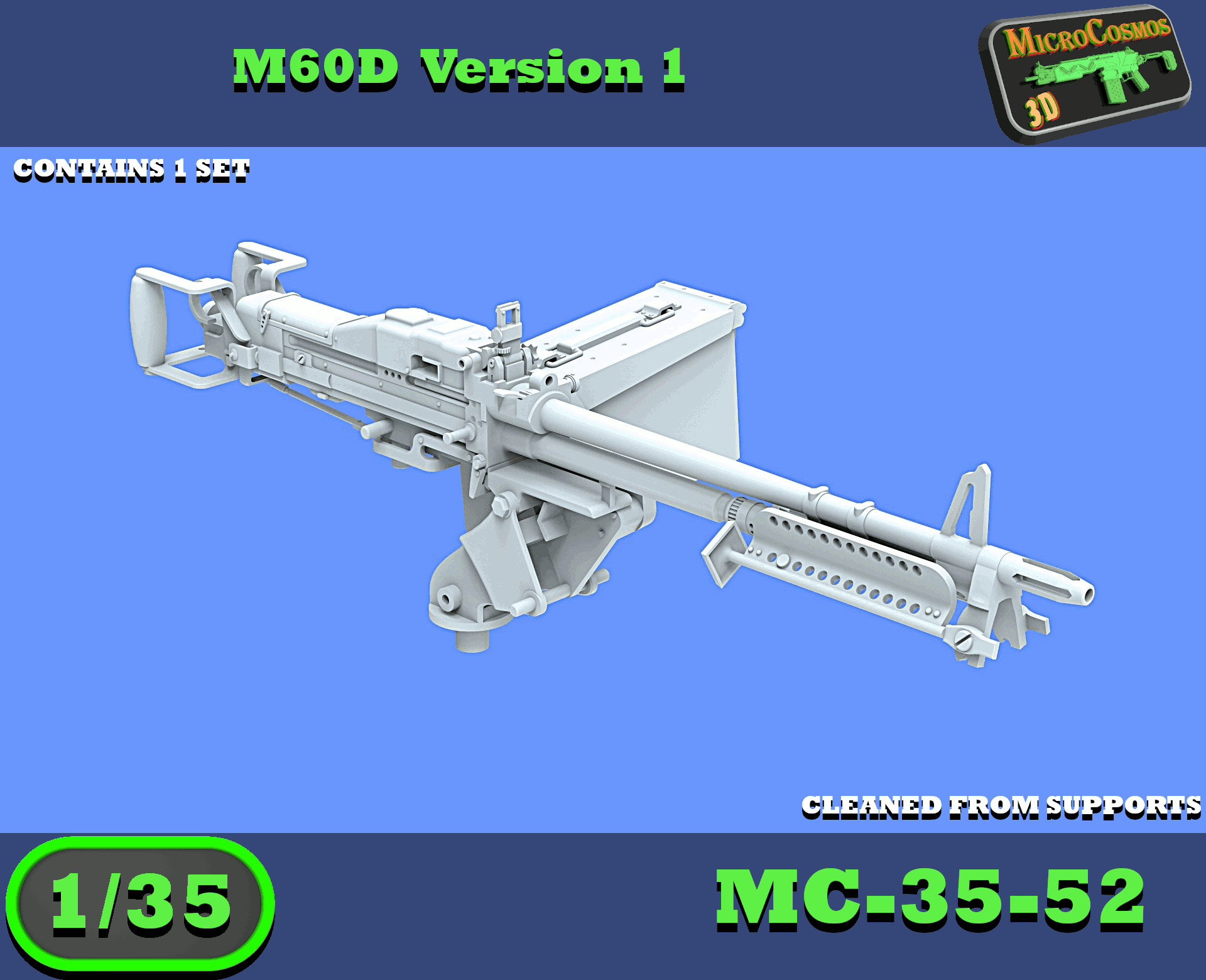 MC-35-52 - Maschinengewehr M60D Version 1