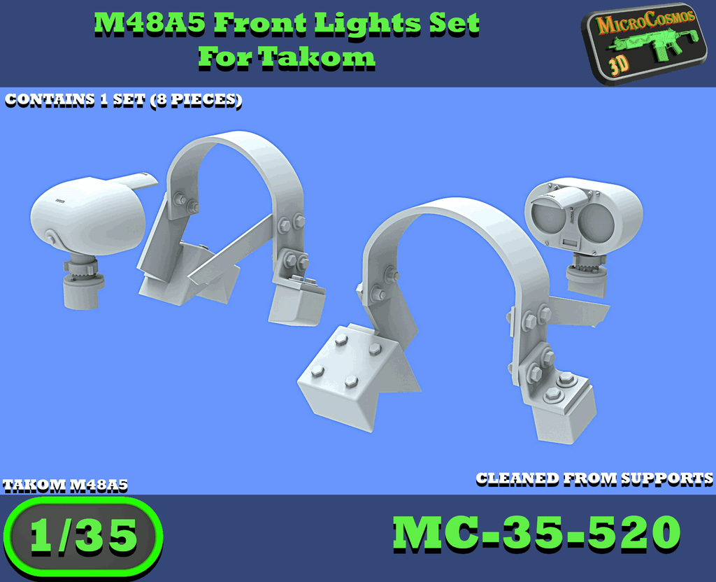 MC-35-520 - M48A5 Front Light Set